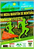 CARTEL ANUNCIADOR VII MEDIA MARATON Y V 10 KM CIUDAD DE SAN PABLO